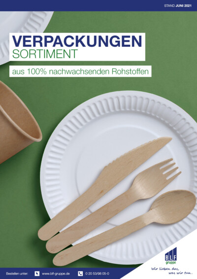 BLF Lebensmittelgroßhandel NRW Katalog Verpackungen und Einweggeschirr
