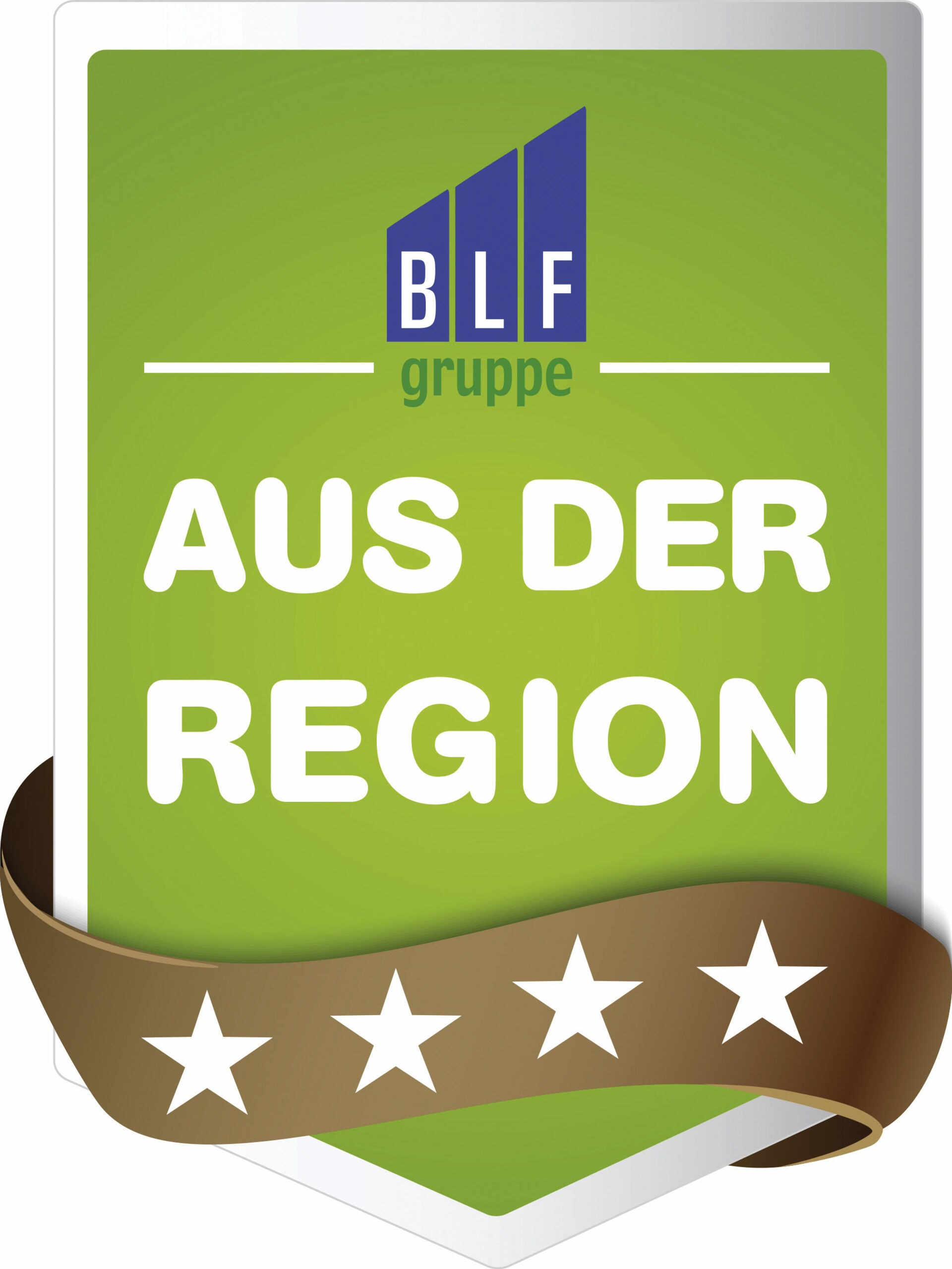 Auf diesem Bild sieht man unser BLF Siegel "Aus der Region".