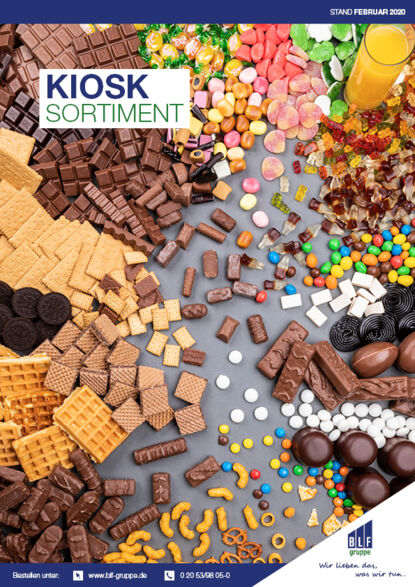 Kiosk Sortiment Auf diesen Bild sieht man unseren Kiosk Sortimentkatalog
